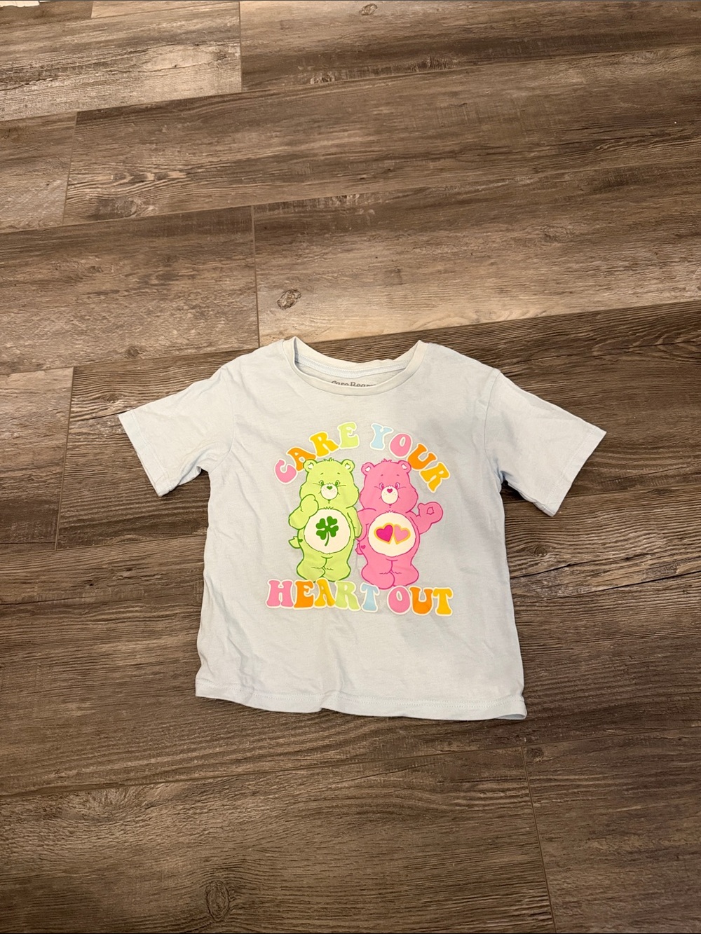 Care Bears, Care Your Heart Out Pastel Graphic Kids T-Shirt